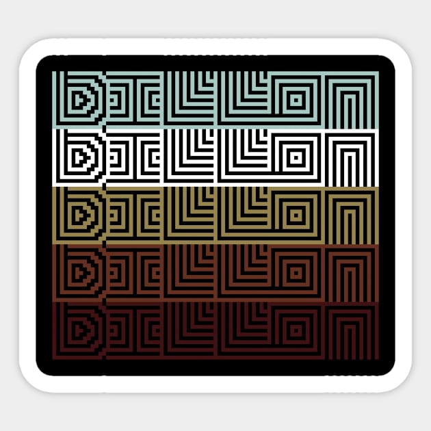 Dillon Sticker by thinkBig